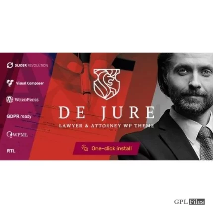 De Jure - Attorney and Lawyer WP Theme 1.1.1