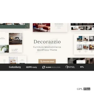 Decorazzio - Interior Design and Furniture Store WordPress Theme 1.0.1