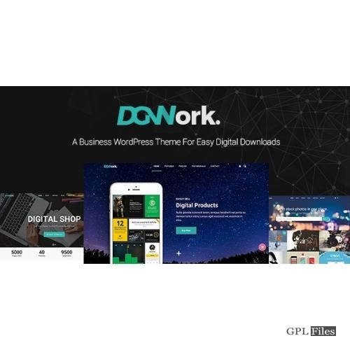 DGWork - Business Theme For Easy Digital Downloads 1.8.8