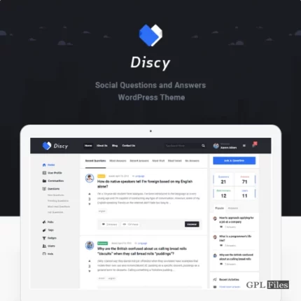 Discy - Social Questions and Answers WordPress Theme 5.3