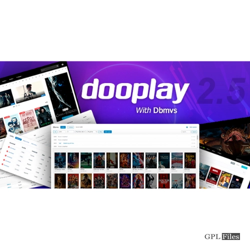 DooPlay - WordPress Theme for Movies and TVShows 2.5.5
