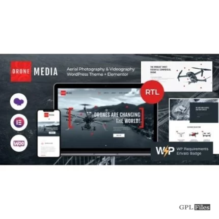 Drone Media | Aerial Photography & Videography WordPress Theme 1.6.0
