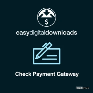 Easy Digital Downloads Check Payment Gateway 1.3.4
