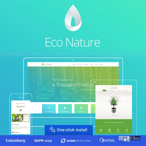Eco Nature - Environment & Ecology WordPress Theme 1.4.9