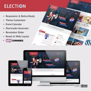 Election - Political WordPress Theme 1.23