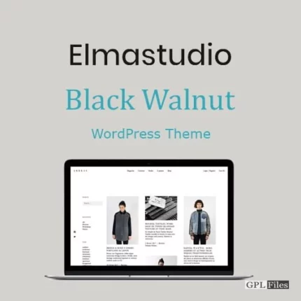 ElmaStudio Black Walnut WordPress Theme 1.0.7