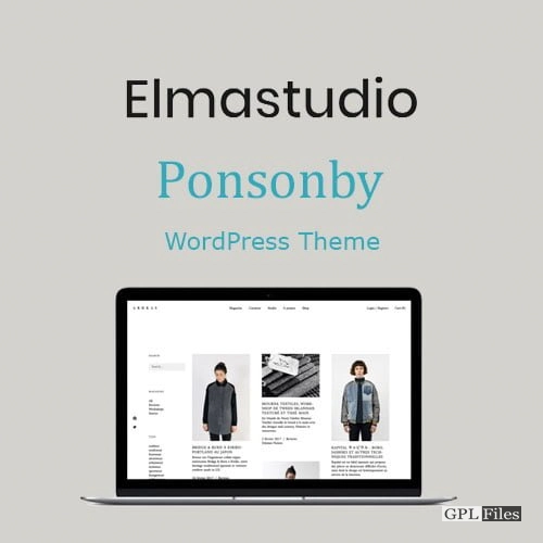 ElmaStudio Ponsonby WordPress Theme 1.1.6