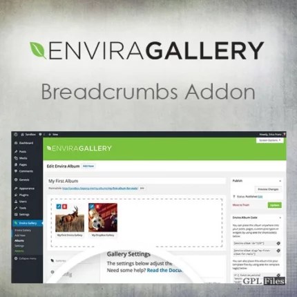 Envira Gallery | Breadcrumbs Addon 1.2.2