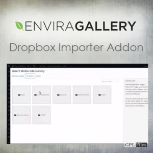 Envira Gallery | Dropbox Importer Addon 1.3.3
