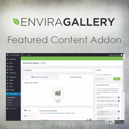 Envira Gallery | Featured Content Addon 1.2.8