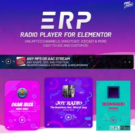 Erplayer | Radio Player for Elementor 1.0.4