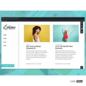 Eskimo - Minimal Personal WordPress Blog Theme 1.8.2