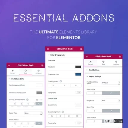 Essential Addons for Elementor Pro 5.1.6