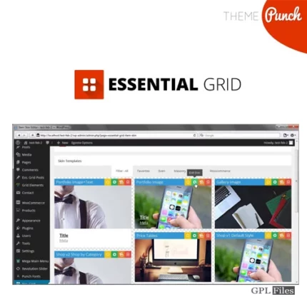 Essential Grid Gallery WordPress Plugin 3.0.15