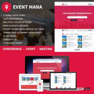 Event Management WordPress Theme 1.8.8