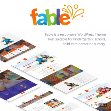 Fable - Children Kindergarten WordPress Theme 3.7