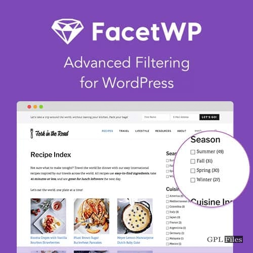 FacetWP - Advanced Filtering for WordPress 4.0.4