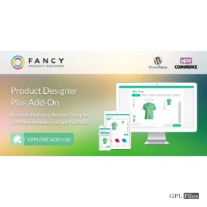 Fancy Product Designer Plus Add-On | WooCommerce WordPress 1.3.5