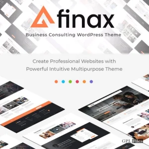 Finax | Responsive Business Consulting WordPress Theme 1