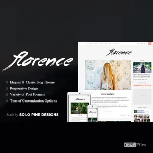 Florence - A Responsive WordPress Blog Theme 1.4.1