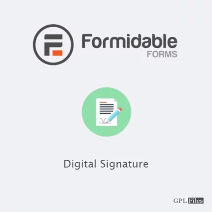 Formidable Forms - Digital Signature 2.06