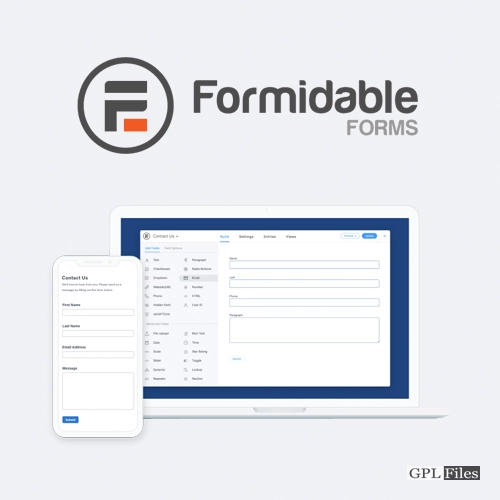 Formidable Forms Pro - WordPress Form Builder Plugin 5.4.2