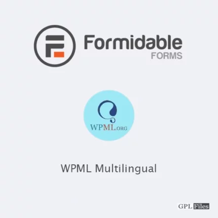 Formidable Forms - WPML Multilingual 1.11