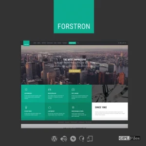 Forstron - Legal Business WordPress Theme 1.9.5