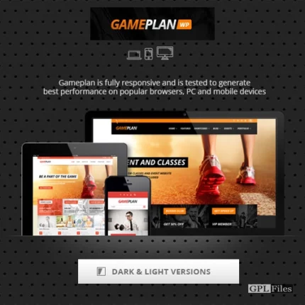 Gameplan - Event and Gym Fitness WordPress Theme 1.6.4