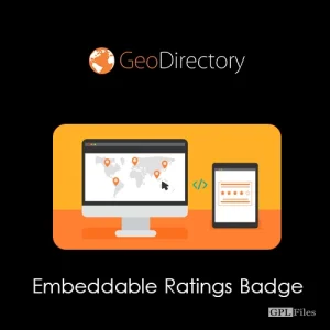 GeoDirectory Embeddable Ratings Badge 2.2
