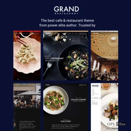 Grand Restaurant Cafe WordPress Theme 6.1.3