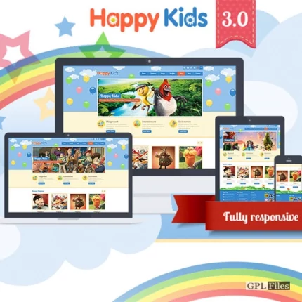Happy Kids - Children WordPress Theme 3.5.3