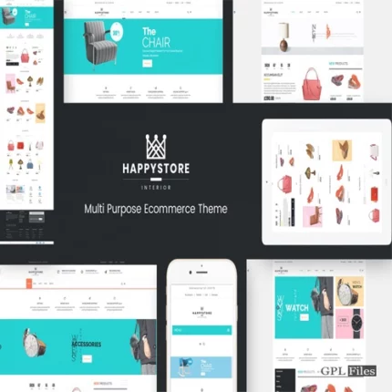 HappyStore - Responsive WordPress WooCommerce Theme 1.6.5