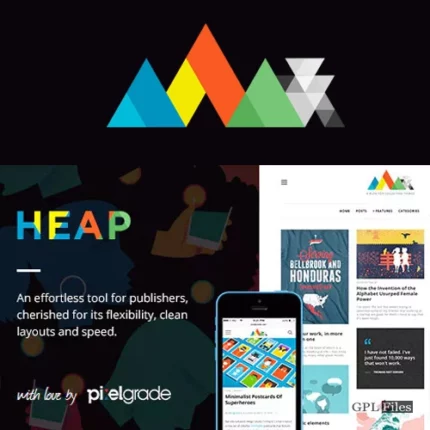 HEAP - A Snappy Responsive WordPress Blog Theme 1.10.1