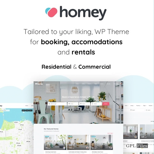 Homey | Booking and Rentals WordPress Theme 2