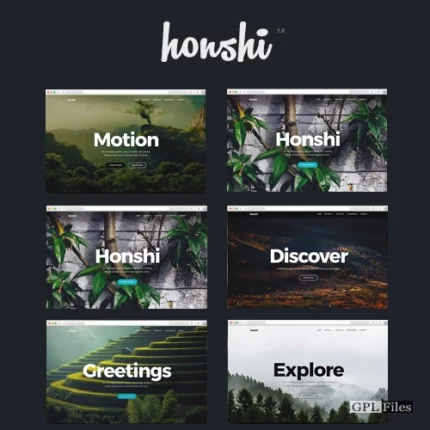 Honshi - WordPress Elementor Theme for Agencya 2.5.1