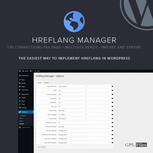 Hreflang Manager WordPress Plugin 1.24