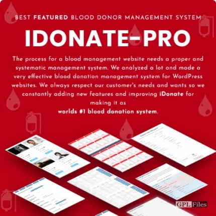 IDonatePro - Blood Donation