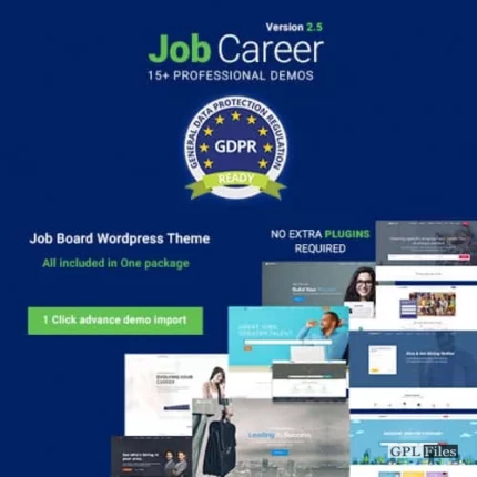 JobCareer | Job Board Responsive WordPress Theme 4.1