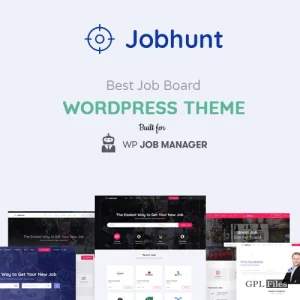Jobhunt | Job Board WordPress theme for WP Job Manager 1.2.12