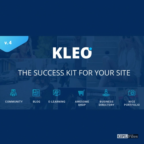 KLEO - Pro Community Focused - Multi-Purpose BuddyPress Theme 5.1.1
