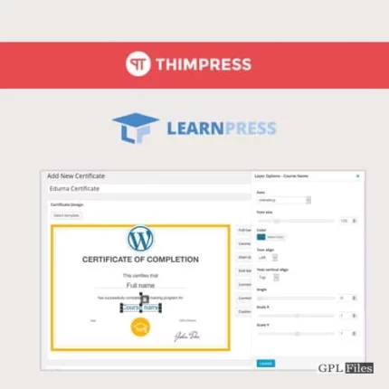 LearnPress - Certificates 4.0.2