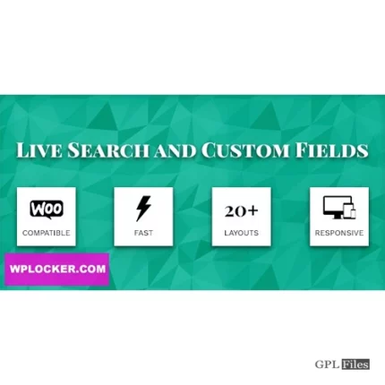 Live Search and Custom Fields 2.7.1