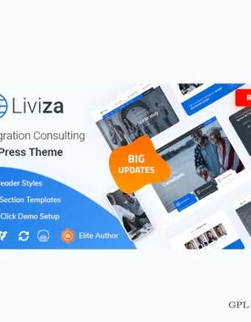 Liviza - Immigration Consulting WordPress Theme 2.8