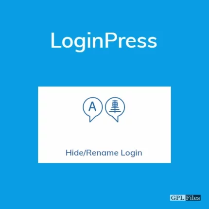LoginPress Hide Rename Login 1.2.3