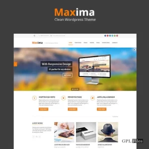 Maxima - Retina Ready WordPress Theme 1.2