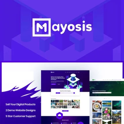 Mayosis - Digital Marketplace WordPress Theme 3.7.6
