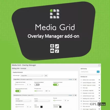 Media Grid | Overlay Manager Add-on 2.0.8