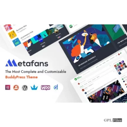 MetaFans - Community & Social Network BuddyPress Theme 2.7.0