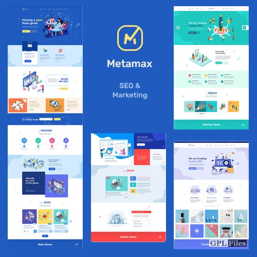 MetaMax - SEO and Marketing WordPress Theme 1.0.7